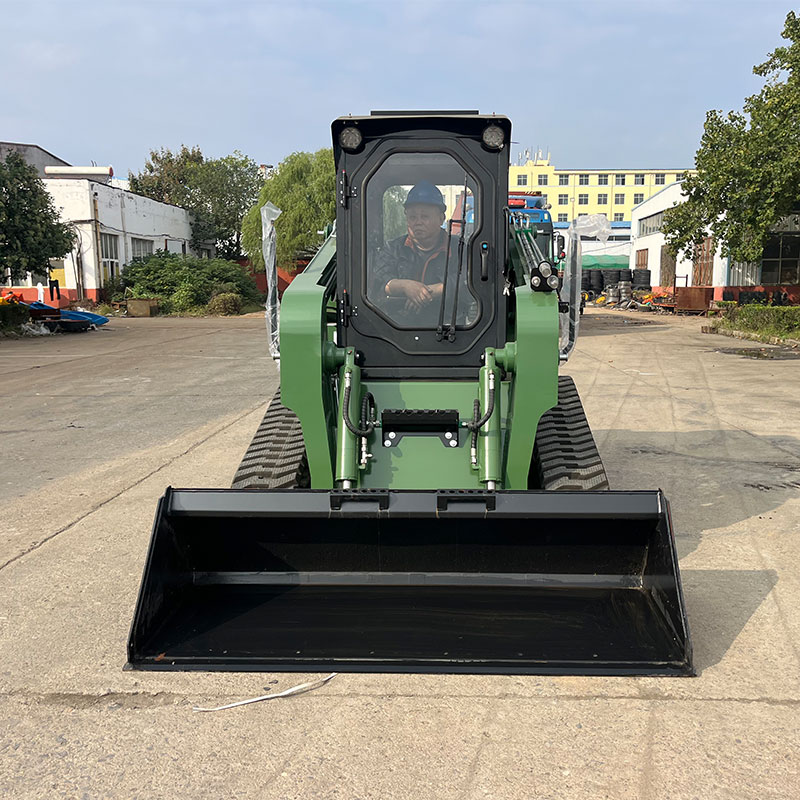 Cargadora compacta de orugas de 1200 kg para un uso rentable.