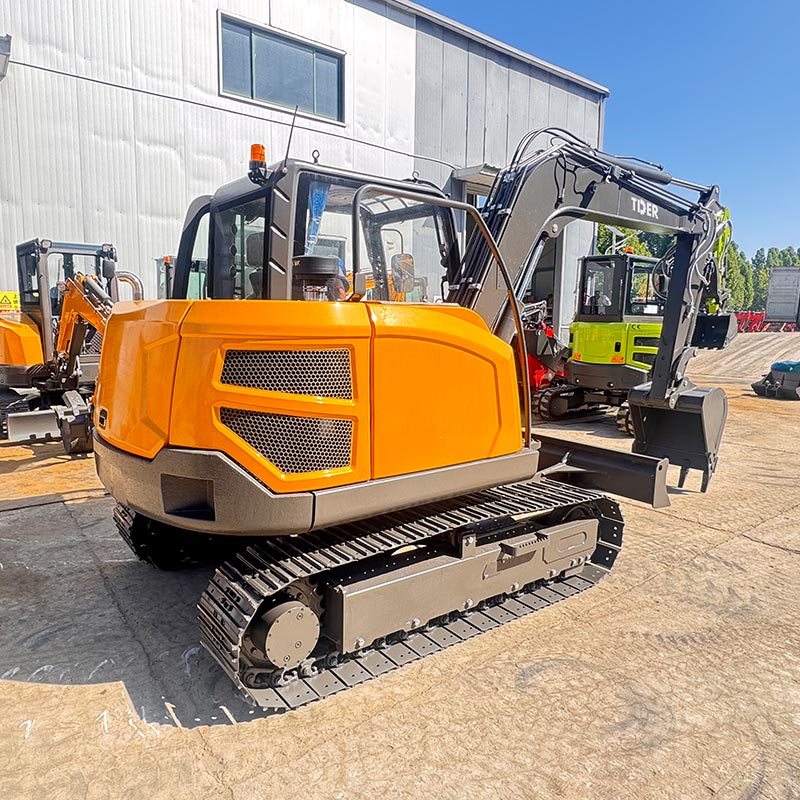 Excavadora de orugas de 6,5 toneladas con motor Yanmar