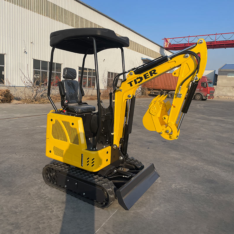 Miniexcavadora de 1,5 toneladas con motor de gasolina