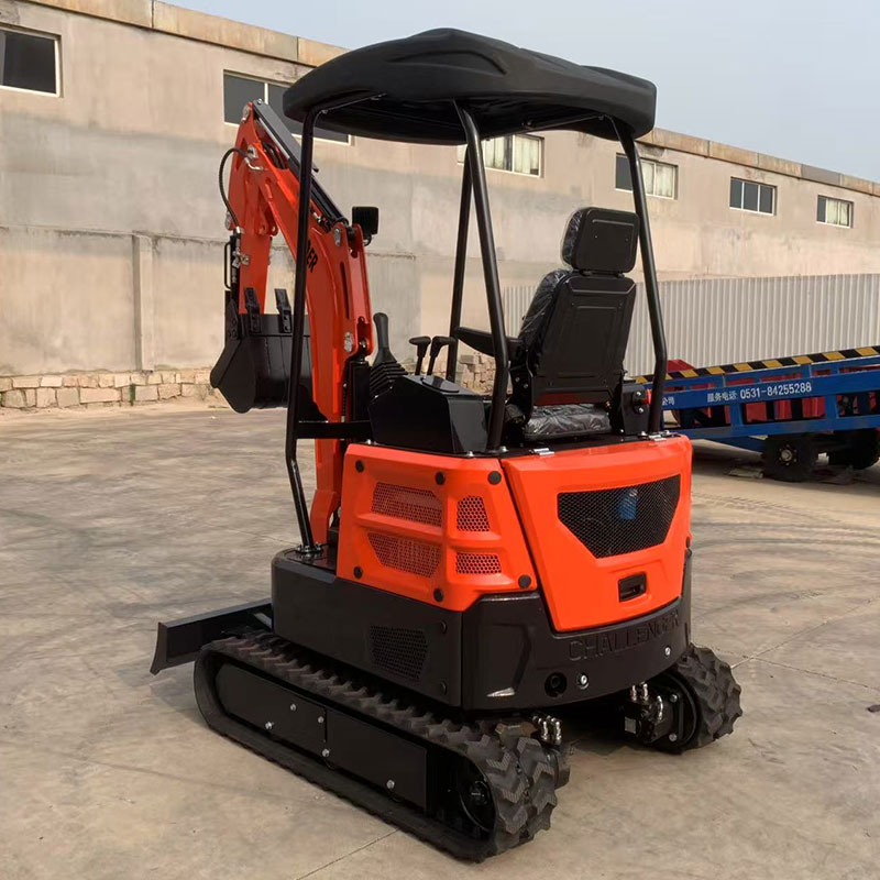 Miniexcavadora de 2 toneladas con componentes japoneses