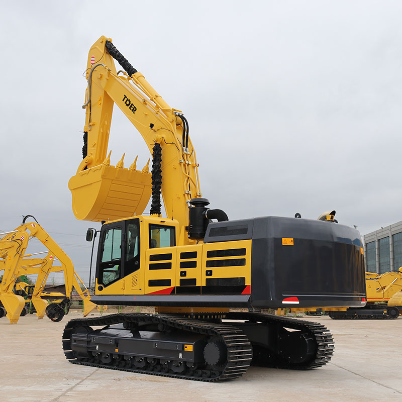 Excavadora de orugas de 52 toneladas con motor Isuzu