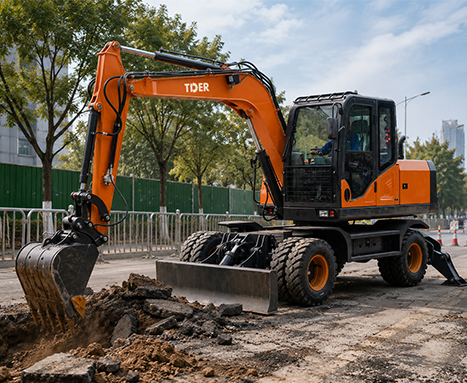 Las mejores excavadoras de ruedas para la construcción urbana