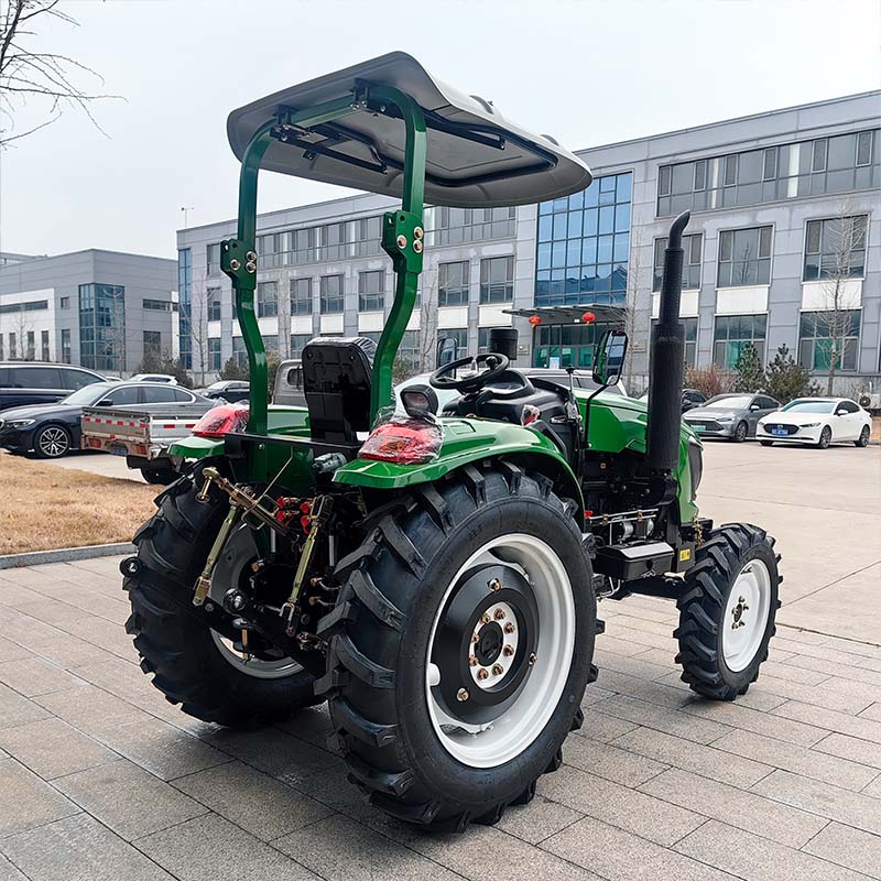 Tractor de 50 CV para agricultura en terrenos montañosos.