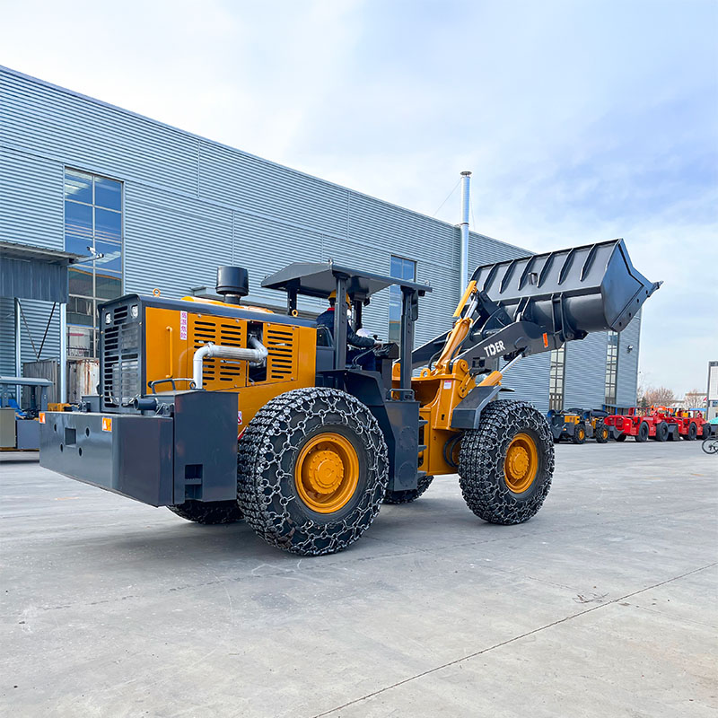 Cargadora de ruedas subterránea de 4 toneladas con motor Weichai