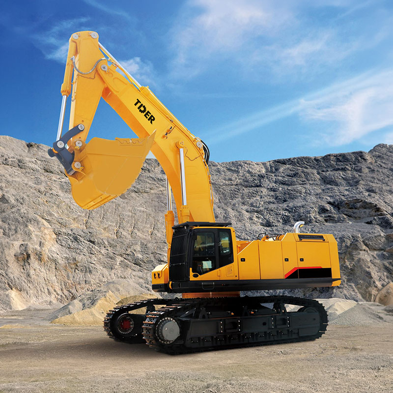 Excavadora de servicio pesado de 100 toneladas con motor Scania