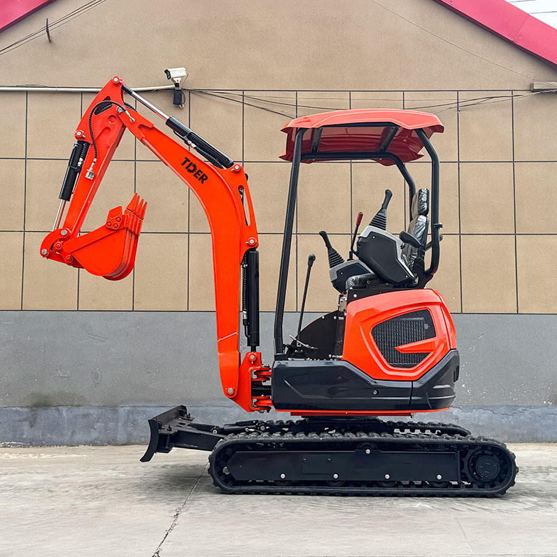 Miniexcavadora de 2,5 toneladas diseñada para la comodidad del operador.