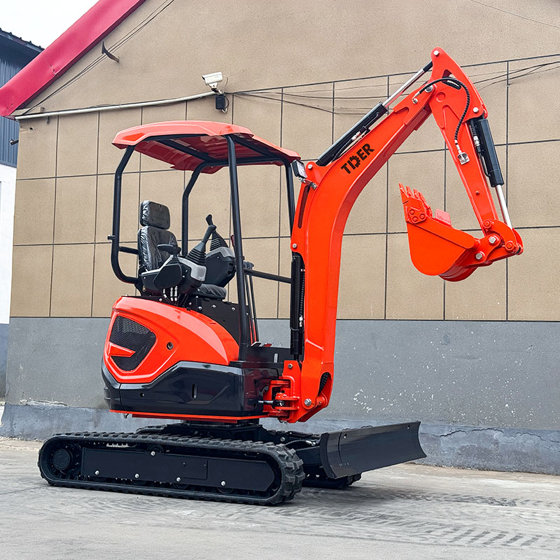 Miniexcavadora de 2,5 toneladas diseñada para la comodidad del operador.